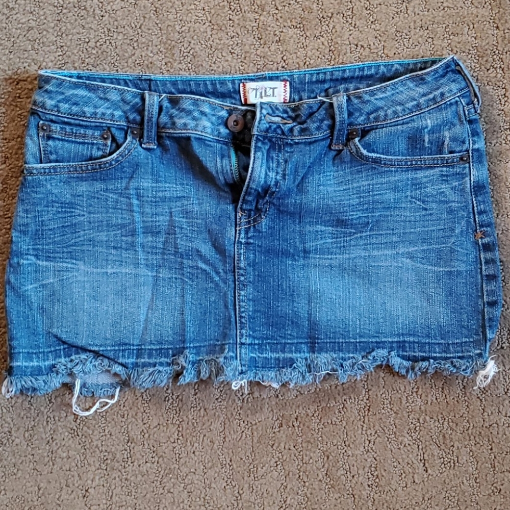 Jean skirt